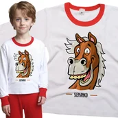 Piżamy dla dziewczynek - Piżama dziecięca Wesoły Koń Siemanko 86/92 - VoloDonum - miniaturka - grafika 1