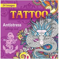 Poradniki hobbystyczne - Kolorowanka antystresowa 200x200 12 Tattoo Nowa - miniaturka - grafika 1