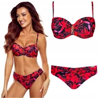 Stroje kąpielowe - Strój kąpielowy dwuczęściowy push up GABBIANO Ashley 04/A 40C L 80C - miniaturka - grafika 1