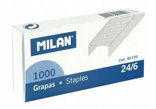 MILAN Zszywki metalowe 24/6 - Przybory szkolne - miniaturka - grafika 1