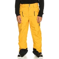 Spodnie narciarskie - Dziecięce Spodnie QUIKSILVER BOUNDRY YOUTH PT EQBTP03030-YKM0 – Żółty - miniaturka - grafika 1