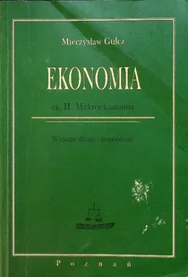 Ekonomia część II Makroekonomia - Ekonomia - miniaturka - grafika 1