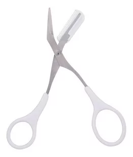 Essence EYEBROW SCISSORS &amp; COMB nożyczki i grzebień do brwi - Akcesoria i kosmetyki do stylizacji brwi - miniaturka - grafika 1