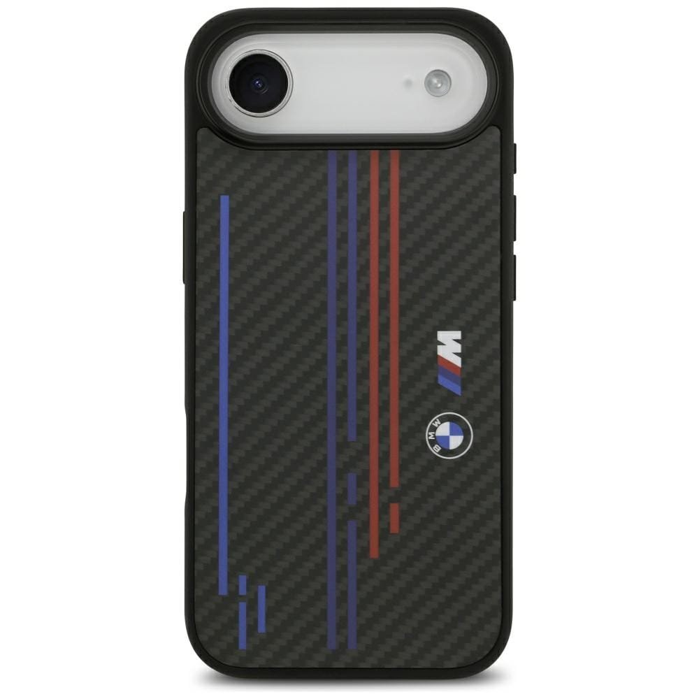 Etui BMW M Kevlar Lines & Logo MagSafe do iPhone Air czarny
