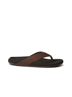 Klapki i japonki męskie - Reef Japonki "The Raglan" w kolorze brązowym - miniaturka - grafika 1