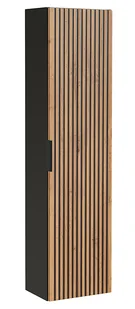 Wiszący słupek łazienkowy z lamelami A4-A37 - Szafki łazienkowe - miniaturka - grafika 1