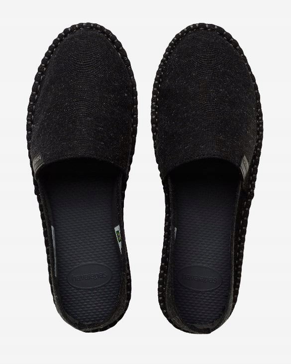 HAVAIANAS PÓŁBUTY DAMSKIE CZARNE CASUAL 36 ŻUT