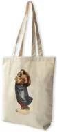 Torby i wózki na zakupy - Torba bawełniana Madonna Sykstyńska Rafael Santi - miniaturka - grafika 1