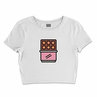 Koszulki i topy damskie - Bona Basics, Damski T-shirt basic, z nadrukiem cyfrowym, 100 bawełny, biały, swobodny, damski top, rozmiar: L, biały, L Krótki - miniaturka - grafika 1