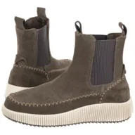 Botki damskie - Botki Szare W017SUGEOBB008 (VE818-a) Venezia - miniaturka - grafika 1