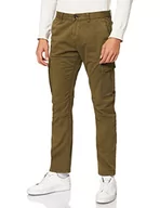 Spodnie męskie - camel active Spodnie męskie, Oliwkowy brąz, 36W / 32L - miniaturka - grafika 1
