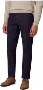 HACKETT SPODNIE JEANSOWE MĘSKIE GRANATOWE W34 JGQ - Spodnie męskie - miniaturka - grafika 1