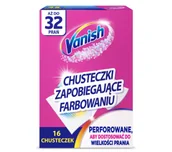 Środki do prania - Vanish wyłapujące kolor do 32 prań 16szt. - miniaturka - grafika 1