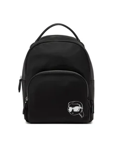 KARL LAGERFELD Plecak A2W30180 Czarny - Plecaki - miniaturka - grafika 1
