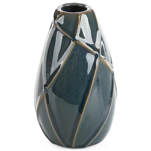 Wazon Ceramiczny Teo 12X12X20 Turkusowy - Wazony i flakony - miniaturka - grafika 1