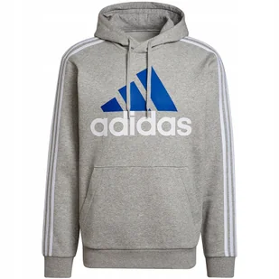 Bluza męska adidas Mens Essentials Hoodie szara GV5249 L - Bluzy męskie - miniaturka - grafika 1