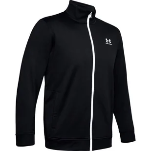 Kurtka męska Under Armour  SPORTSTYLE TRICOT JACKET black S - Kurtki i kamizelki sportowe męskie - miniaturka - grafika 1
