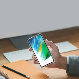 Silikonowe etui pancerne ShockProof Alogy do Oppo Reno7 5G Global Przezroczyste - Etui i futerały do telefonów - miniaturka - grafika 7