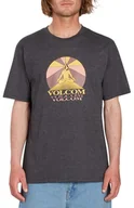 Koszulki męskie - t-shirt męski VOLCOM MR BLISSER TEE Heather Black - miniaturka - grafika 1