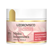 Maseczki do twarzy - Uzdrovisco Kolagenowe Odmłodzenie Maska ujędrniająca do skóry dojrzałej - miniaturka - grafika 1