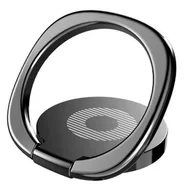Pozostałe akcesoria do telefonów - Baseus Uchwyt na palec Baseus Magnetic 360 Phone Ring Black 122693_6953156251700 [12274042] - miniaturka - grafika 1