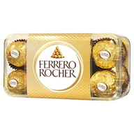 Bombonierki i czekoladki - Ferrero Rocher ROCHER CHRUPIĄCY SMAKOŁYK Z KREMOWYM NADZIENIEM I ORZECHEM LASKOWYM W CZEKOLADZIE 200 G zakupy dla domu i biura! 77087092 - miniaturka - grafika 1