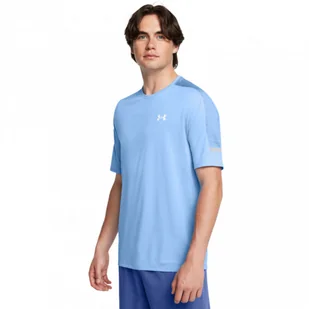 Męska koszulka treningowa Under Armour UA Tech Utility SS - niebieska - UNDER ARMOUR - Koszulki sportowe męskie - miniaturka - grafika 1