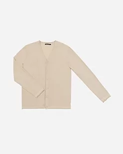 Gianni Lupo Sweter kardiganowy, beżowy, XL dla mężczyzn - Swetry męskie - miniaturka - grafika 1