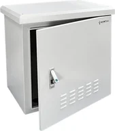 Akcesoria do szaf serwerowych - Alantec Zewnętrzna szafka rack wisząca 19" 9U 600x600, 4 belki nośne, 4 przepusty kablowe, kolor szary ALANTEC SZ-9U-600-600-01-S - miniaturka - grafika 1