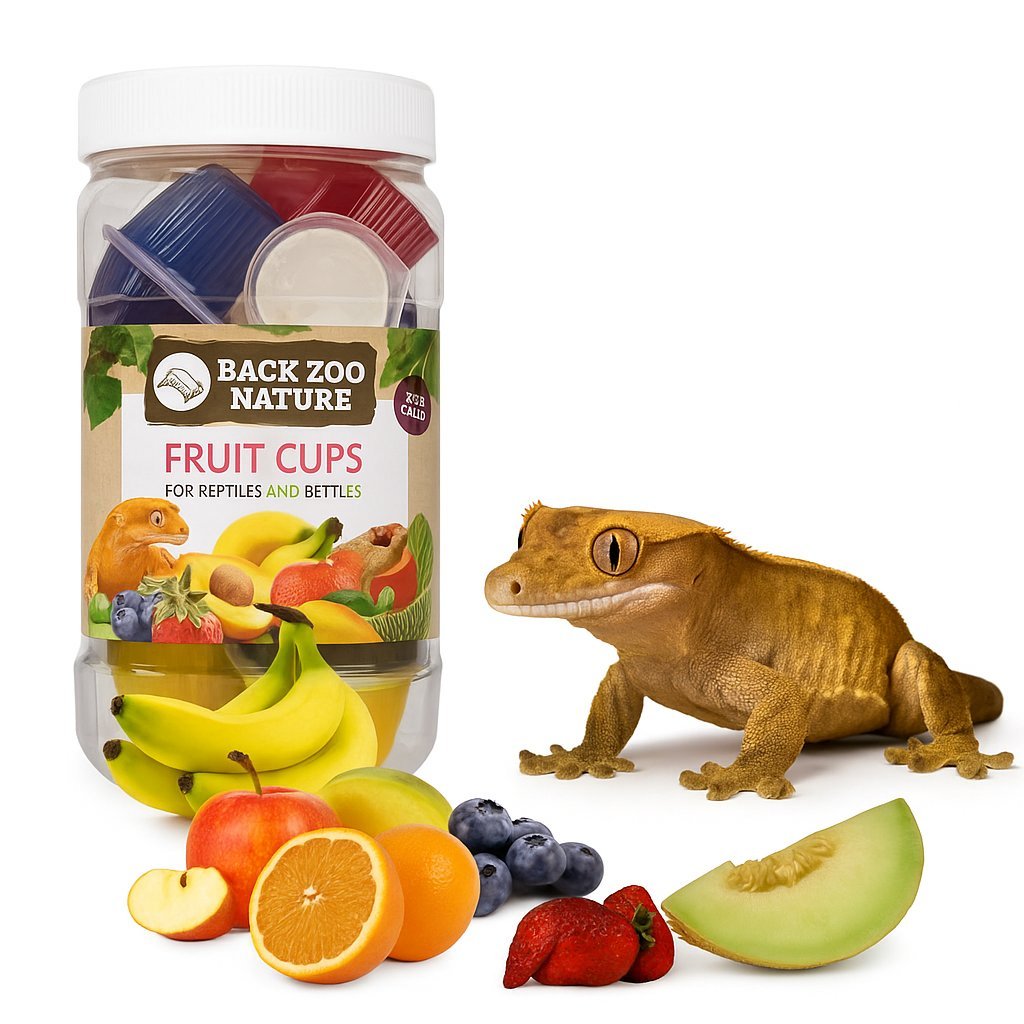 Owocowe galaretki dla gadów - mix smaków 24 sztuki