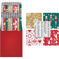 Akcesoria do pakowania - Papier świateczny CHRISTMAS mix 200x70cm INTERDRUK - miniaturka - grafika 1