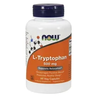 Witaminy i minerały dla sportowców - Now Foods  L-Tryptofan 500mg - 60 Kapsułek - miniaturka - grafika 1