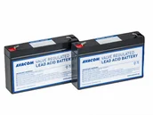 Baterie do zasilaczy awaryjnych UPS - Avacom AVACOM baterie pro UPS EATON AVA-RBP02-06085-KIT - miniaturka - grafika 1