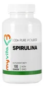 Suplementy naturalne - MyVita Spirulina proszek - butelka 100g M170 - miniaturka - grafika 1