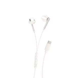 XO SŁUCHAWKI PRZEWODOWE EP66 USB-C Douszne Białe - Słuchawki - miniaturka - grafika 1