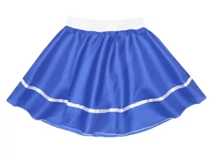 SPÓDNICZKA POLIESTER NIEBIESKA 34cm - Sukienki i spódniczki dla dziewczynek - miniaturka - grafika 1