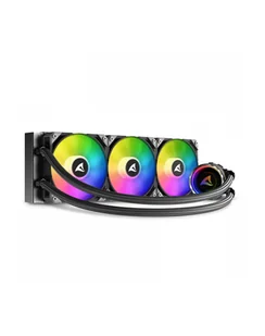 Sharkoon S90 RGB AIO 360mm Watercooling Set - 1150, 1151, 1155, 1156, 1366, 2011, 2011-3, AM2, AM2+, AM3, AM3+, FM1, FM2, AM4, 2066, TR4, sTRX4, 1200, 1700, AM5 - Chłodzenie wodne - miniaturka - grafika 1