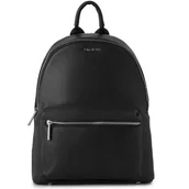 Torebki damskie - Plecak damski ekoskóra miejski elegancki czarny skóra ekologiczna ZAGATTO - miniaturka - grafika 1