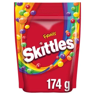 SKITTLES FRUITS 174G - Cukierki - miniaturka - grafika 1