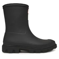 Kalosze damskie - Kalosze Hunter Downpour Tall Wellington HFRW0001251 Czarny - miniaturka - grafika 1