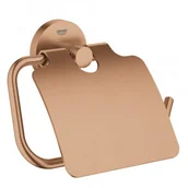 Stojaki i wieszaki na papier toaletowy - GROHE 40367DL1 Essentials Toilet roll holder - miniaturka - grafika 1