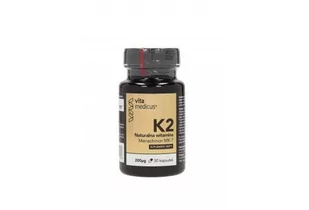 HERBAMEDICUS Vitamedicus naturalna witamina K2 MK-7 x 30 kaps - Witaminy i minerały - miniaturka - grafika 2