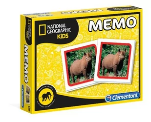 Clementoni Memo National Geographic 18093 - Gry planszowe - miniaturka - grafika 1
