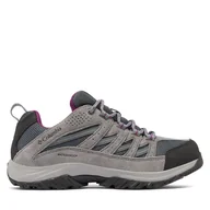 Buty trekkingowe damskie - Trekkingi Columbia Crestwood™ Waterproof 2099881 Szary - miniaturka - grafika 1