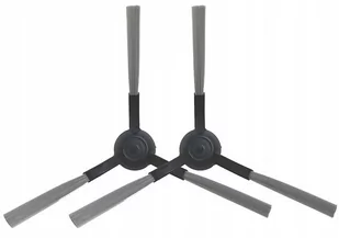 2x Szczotki boczne do Xiaomi Mi Robot Vacuum Mop Pro - czarne - Akcesoria do odkurzaczy - miniaturka - grafika 1