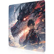 Podkładki pod mysz - DUŻA PODKŁADKA POD MYSZKĘ Smoczy Strażnik 50x50 TILT Antypoślizgowa - miniaturka - grafika 1