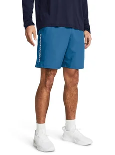 Under Armour Szorty sportowe "Woven" w kolorze niebieskim - Spodenki męskie - miniaturka - grafika 1