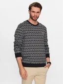 Swetry męskie - Guess Sweter M3YQ07 KBTO0 Czarny Regular Fit - miniaturka - grafika 1