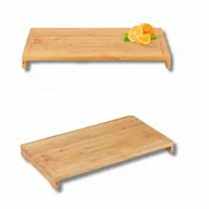 Deski do krojenia - Zestaw Bambusowych Desek Do Krojenia XL 2 Szt Bezpieczne Dla Żywności - miniaturka - grafika 1