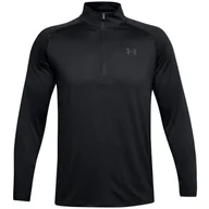 Koszulki sportowe męskie - Męska koszulka Under Armour Tech 2.0 1/2 Zip Rozmiar: M / Kolor: czarny - miniaturka - grafika 1
